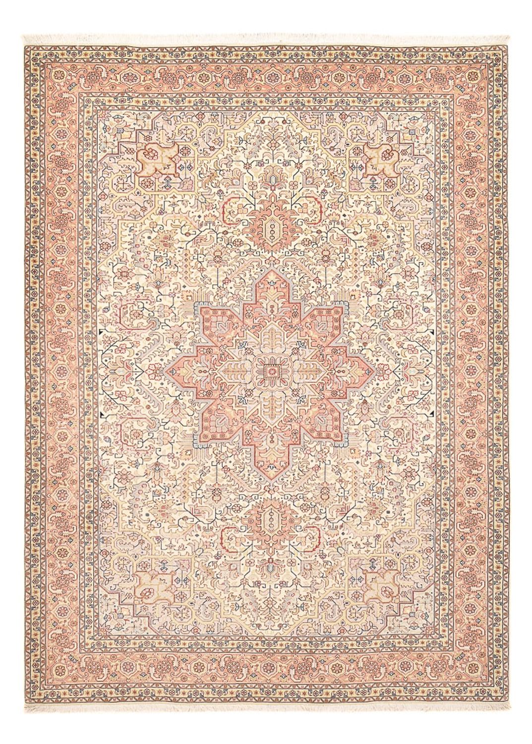 Perserteppich - Täbriz - Royal - 292 x 205 cm - hellrot