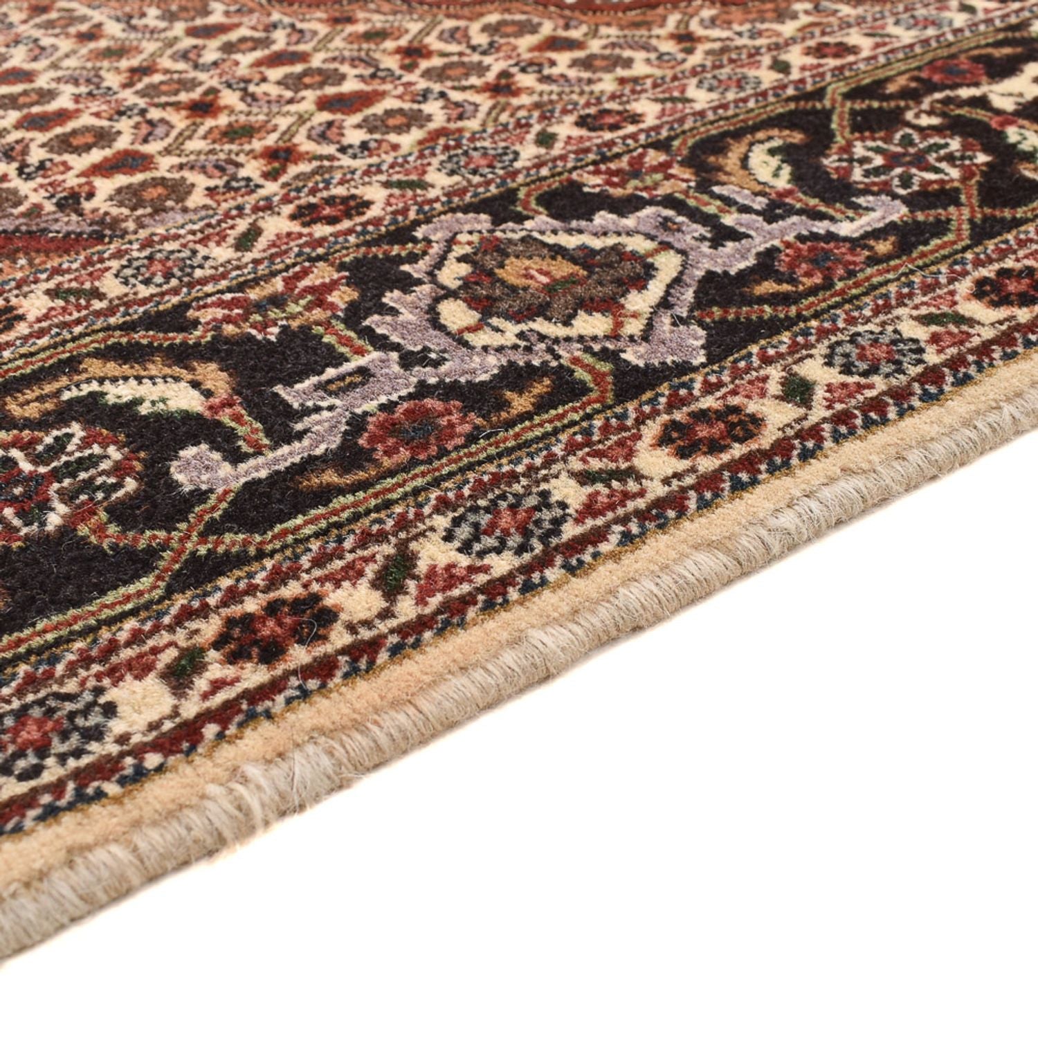 Perserteppich - Täbriz - Royal quadratisch  - 203 x 195 cm - dunkelbeige