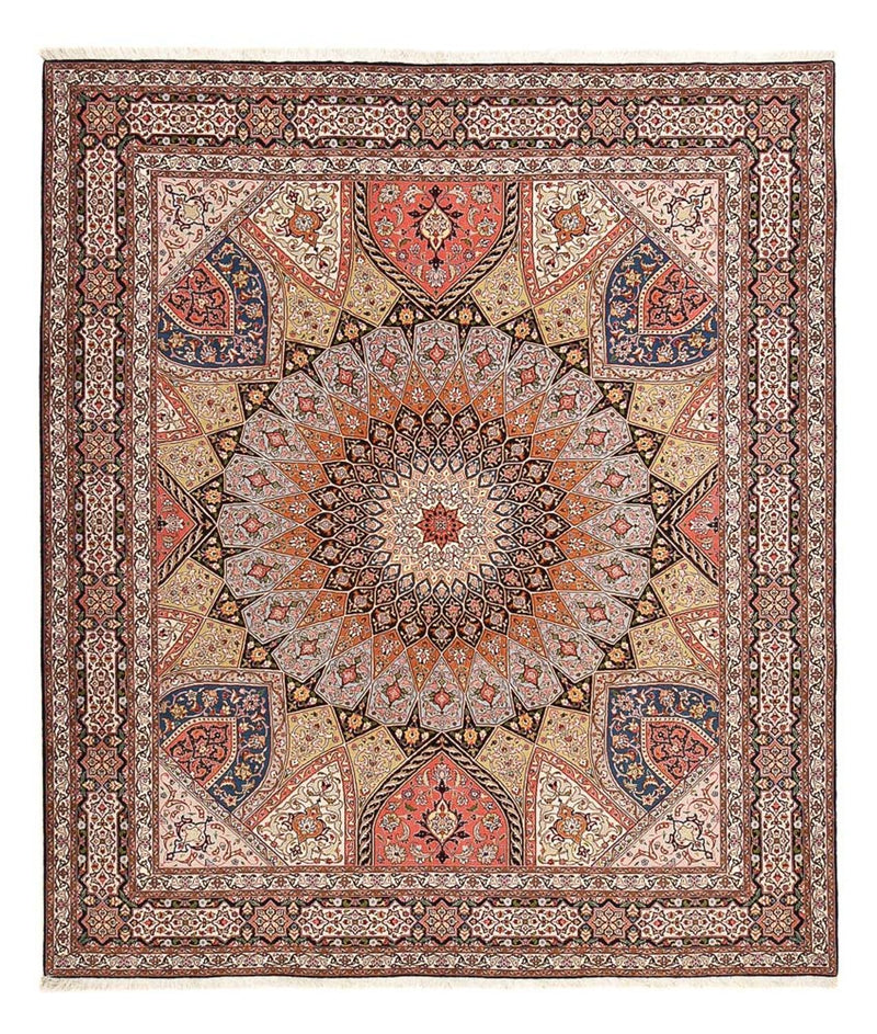 Perserteppich - Täbriz - Royal - 302 x 253 cm - mehrfarbig