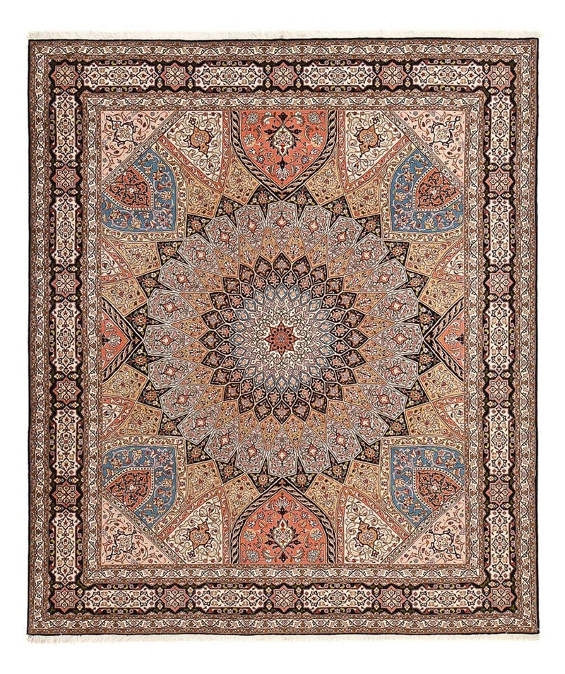 Perserteppich - Täbriz - Royal - 302 x 253 cm - mehrfarbig
