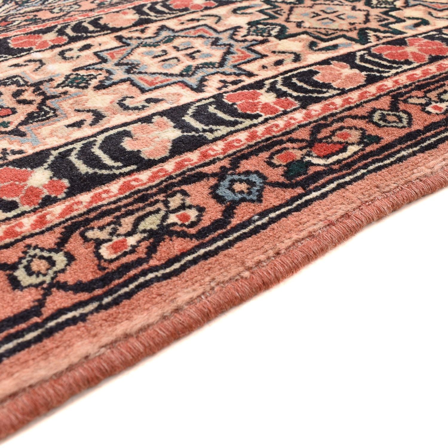 Gabbeh Teppich - Kaschkuli Perser quadratisch  - 195 x 195 cm - dunkelbeige