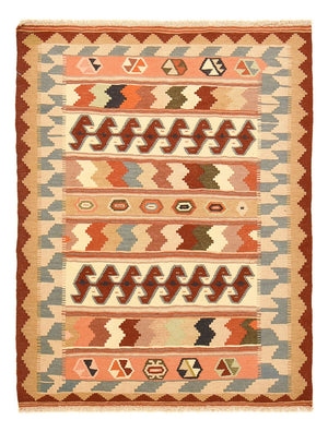Kelim Teppich - Oriental - 147 x 110 cm - mehrfarbig