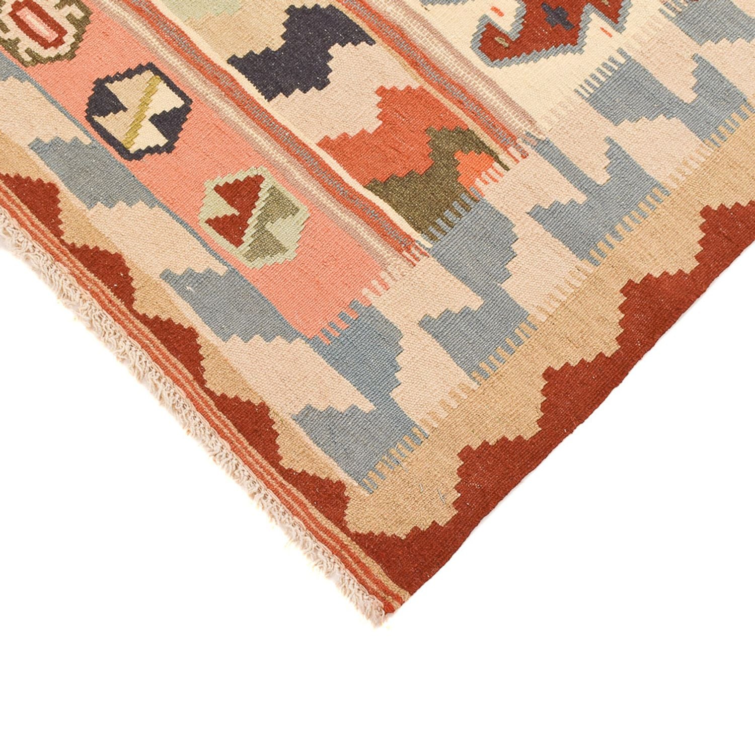 Kelim Teppich - Oriental - 147 x 110 cm - mehrfarbig