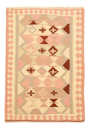 Kelim Teppich - Oriental - 145 x 100 cm - mehrfarbig