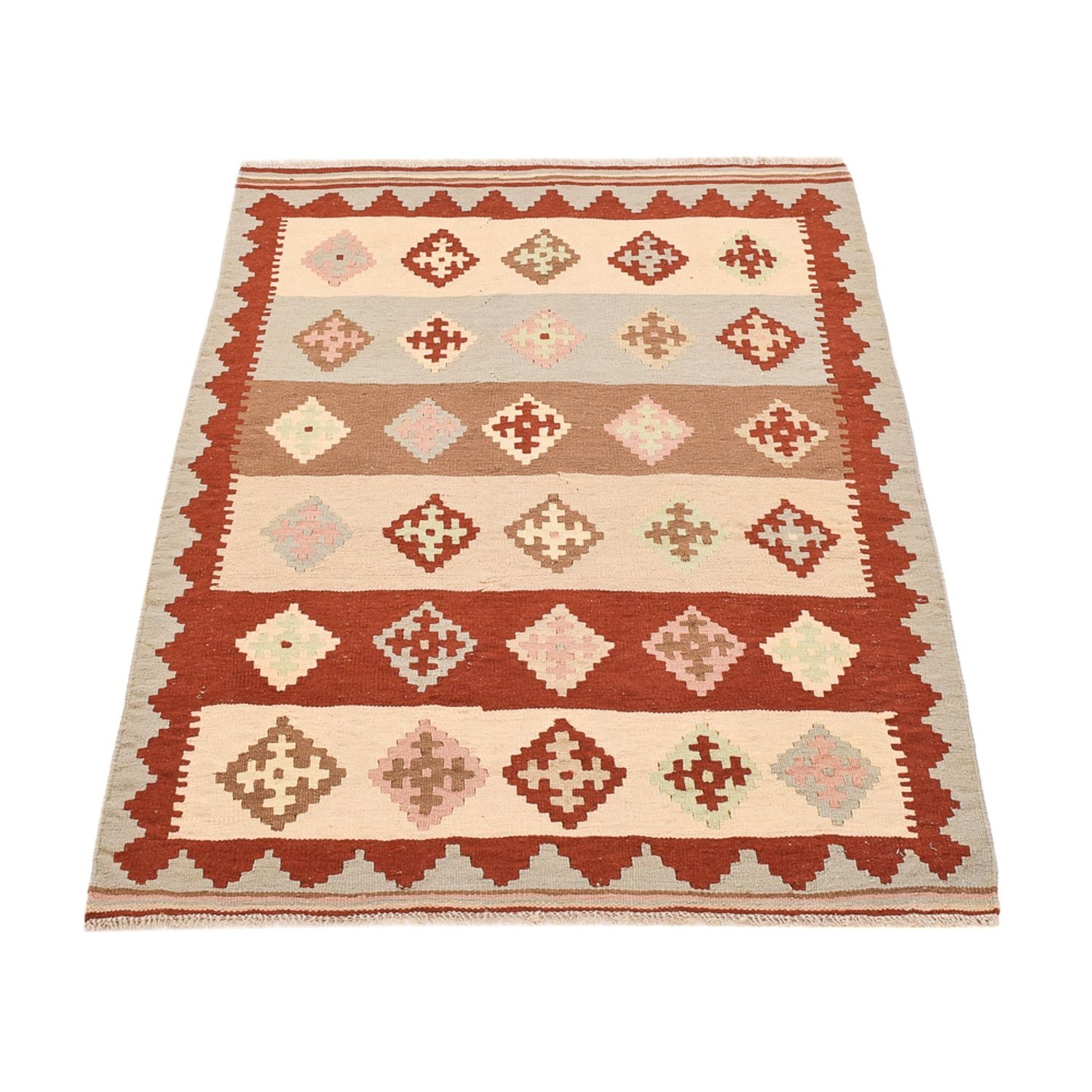 Kelim Teppich - Oriental - 145 x 96 cm - mehrfarbig
