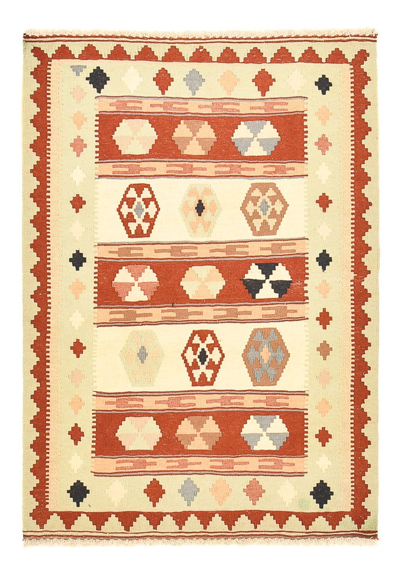 Kelim Teppich - Oriental - 145 x 100 cm - mehrfarbig