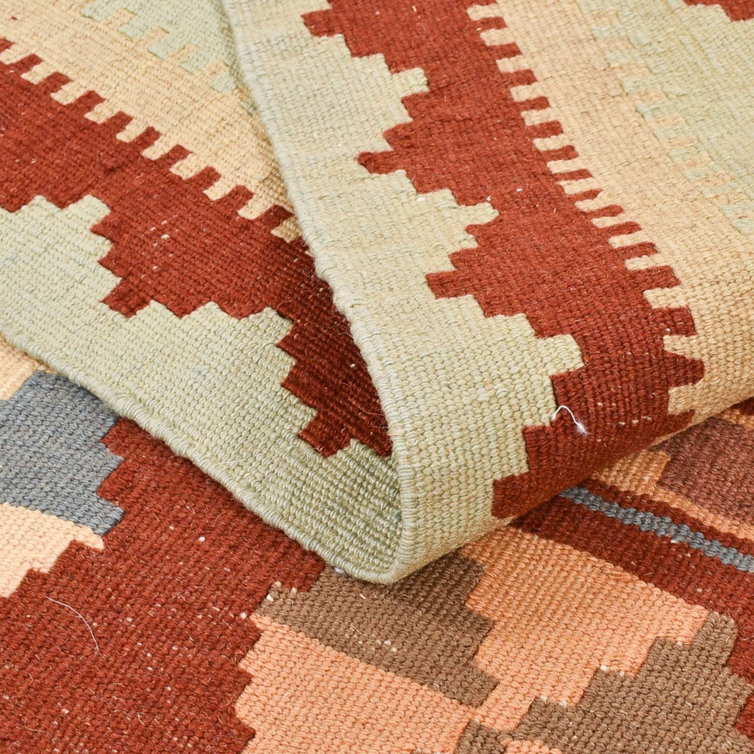 Kelim Teppich - Oriental - 145 x 100 cm - mehrfarbig