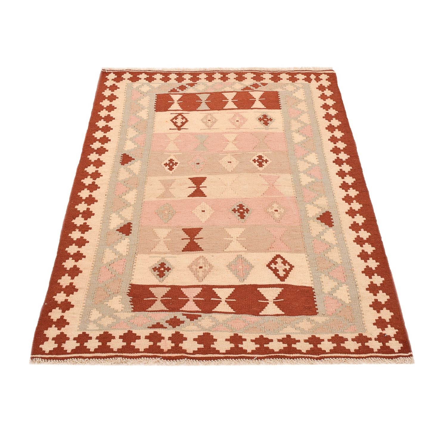 Kelim Teppich - Oriental - 147 x 100 cm - mehrfarbig