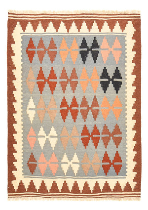 Kelim Teppich - Oriental - 145 x 100 cm - mehrfarbig