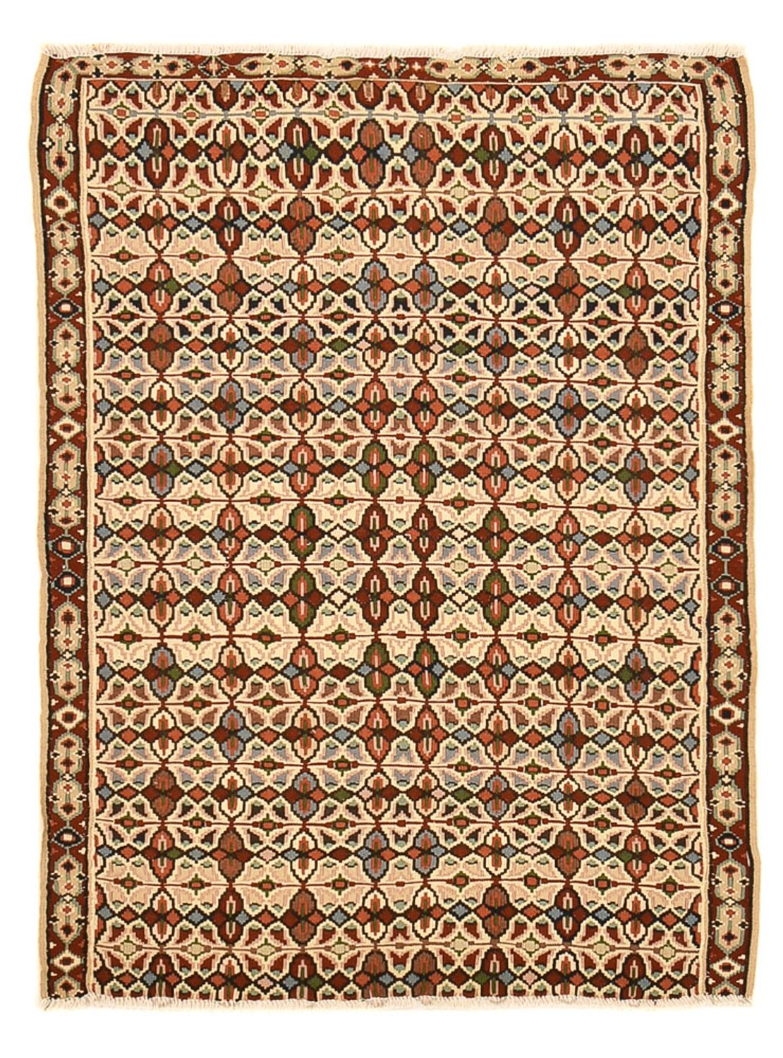 Kelim Teppich - Oriental - 135 x 100 cm - mehrfarbig