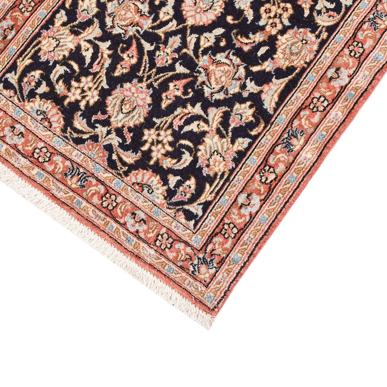 Läufer Perser - Ghom - Royal - 150 x 52 cm - dunkelblau