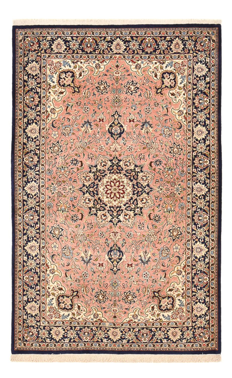 Perserteppich - Ghom - Royal - 216 x 135 cm - hellrot
