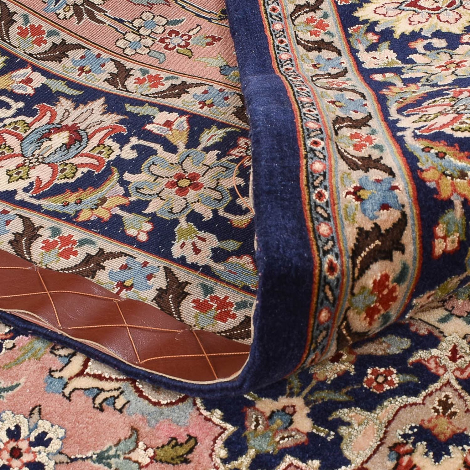 Perserteppich - Ghom - Royal - 216 x 135 cm - hellrot