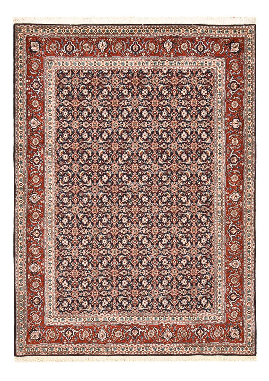Perserteppich - Täbriz - Royal - 204 x 148 cm - rost