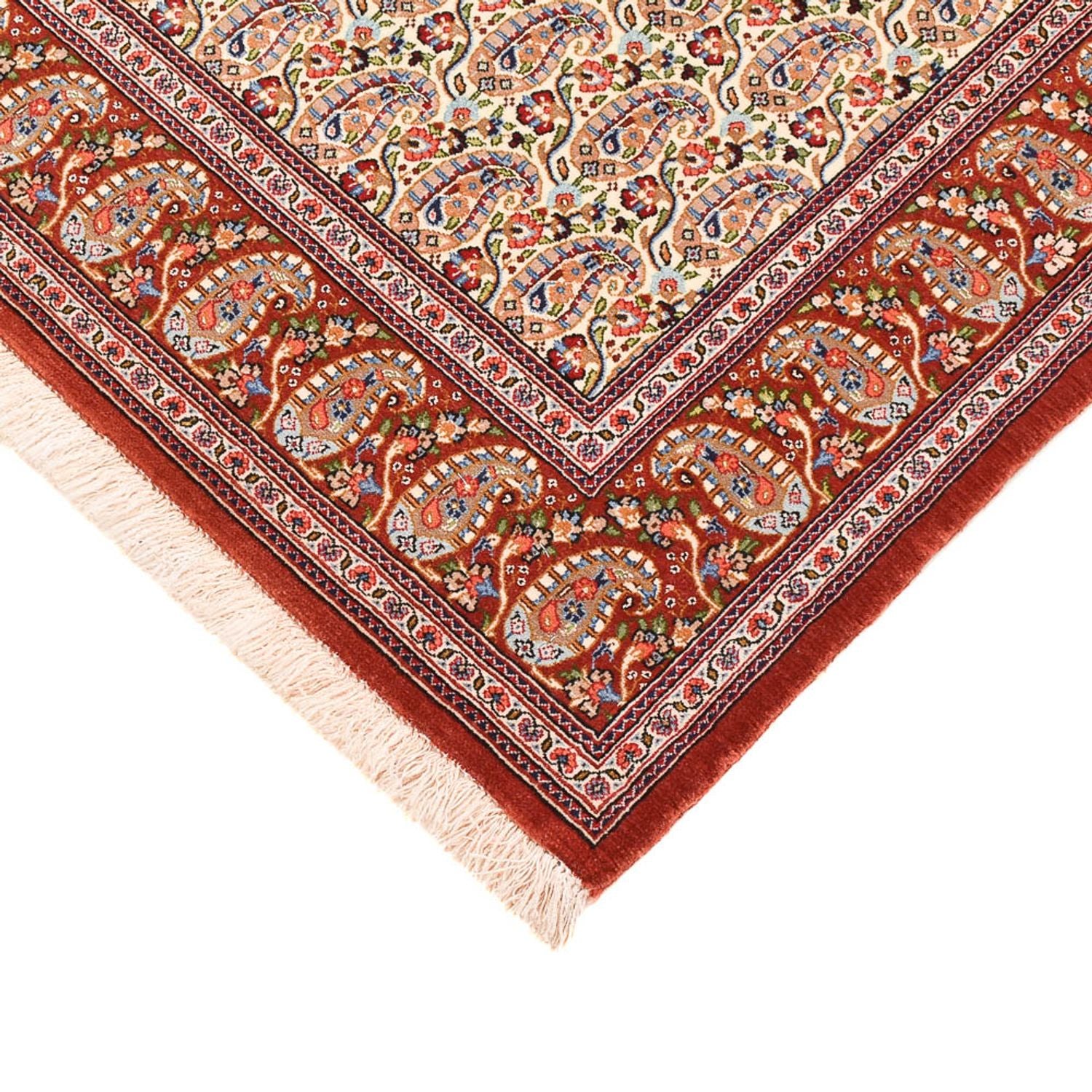 Perserteppich - Ghom - Royal - 157 x 101 cm - hellbeige