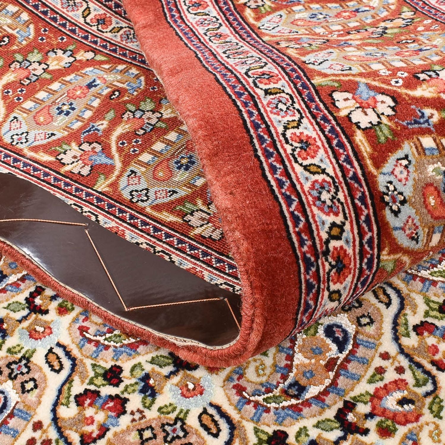 Perserteppich - Ghom - Royal - 157 x 101 cm - hellbeige