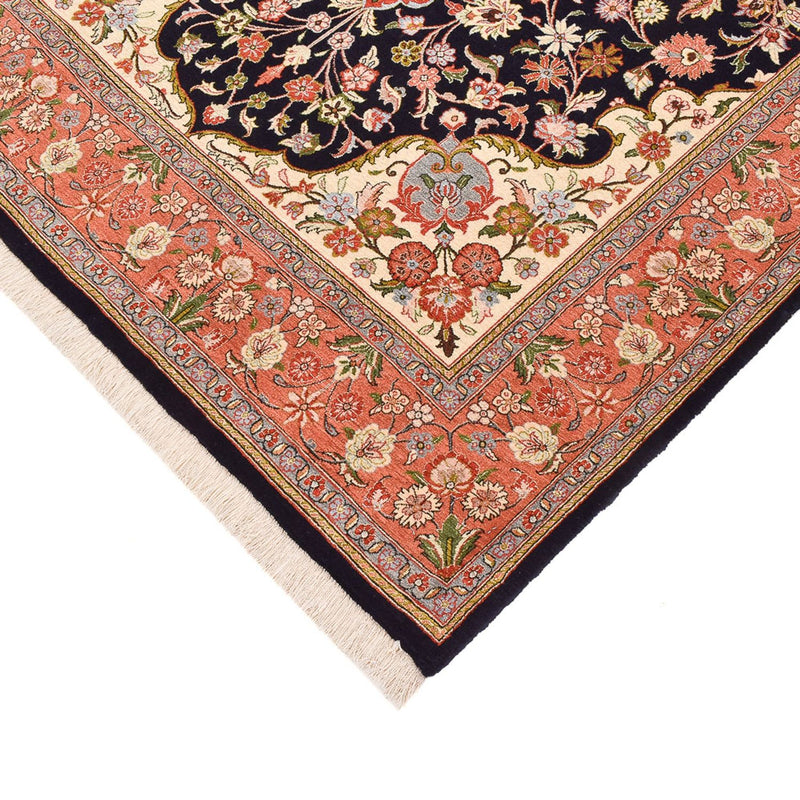 Perserteppich - Ghom - Royal - 227 x 140 cm - dunkelblau