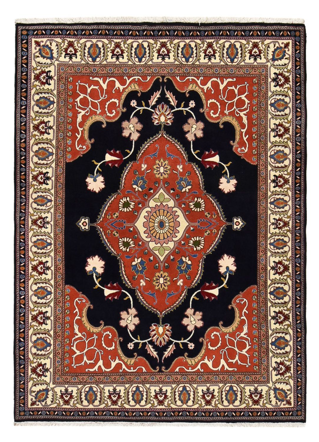 Gabbeh Teppich - Kaschkuli Perser - 235 x 175 cm - dunkelblau