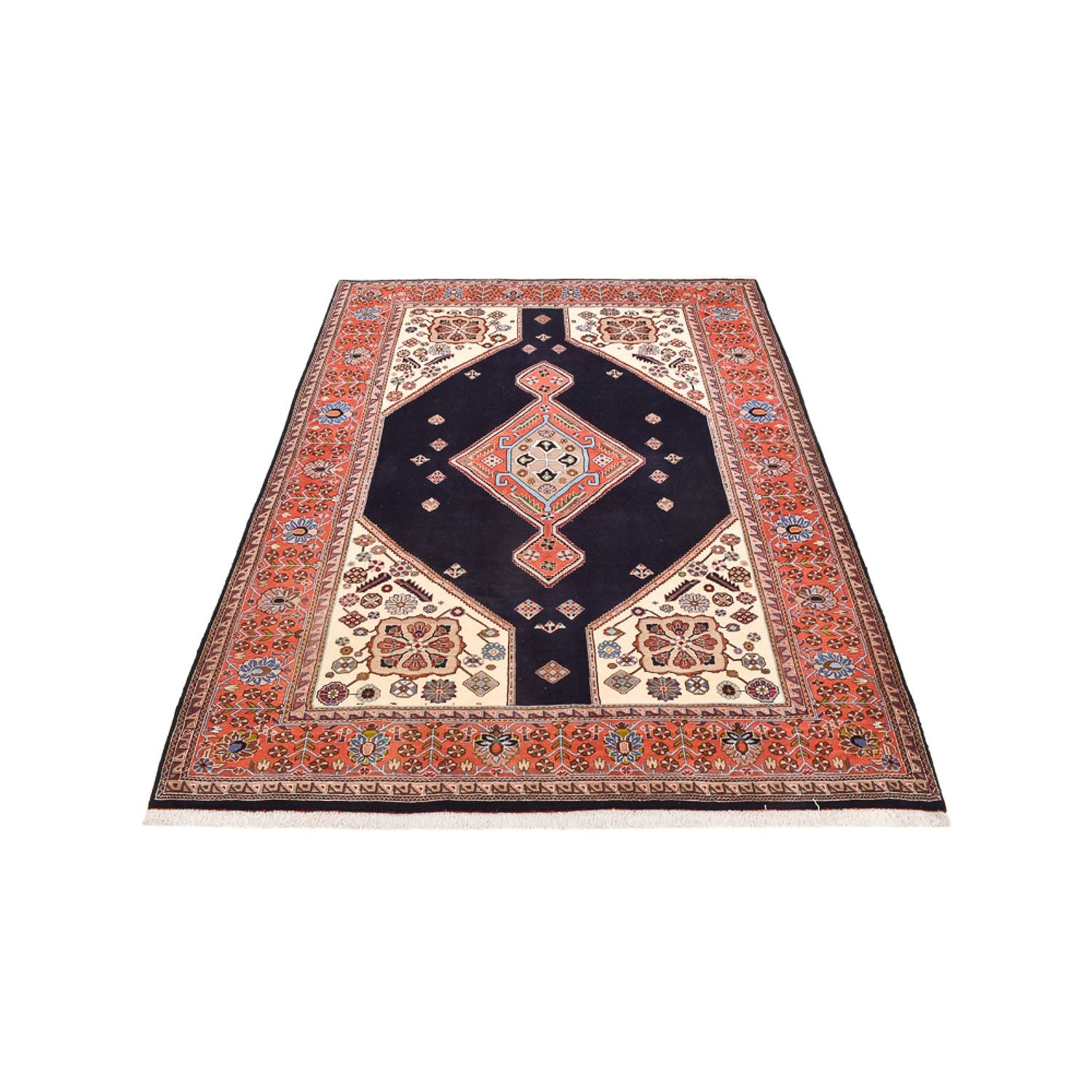 Gabbeh Teppich - Kaschkuli Perser - 250 x 180 cm - dunkelblau