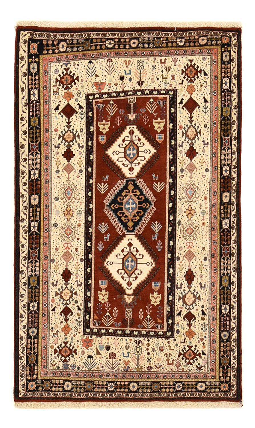 Gabbeh Teppich - Kaschkuli Perser - 190 x 133 cm - mehrfarbig