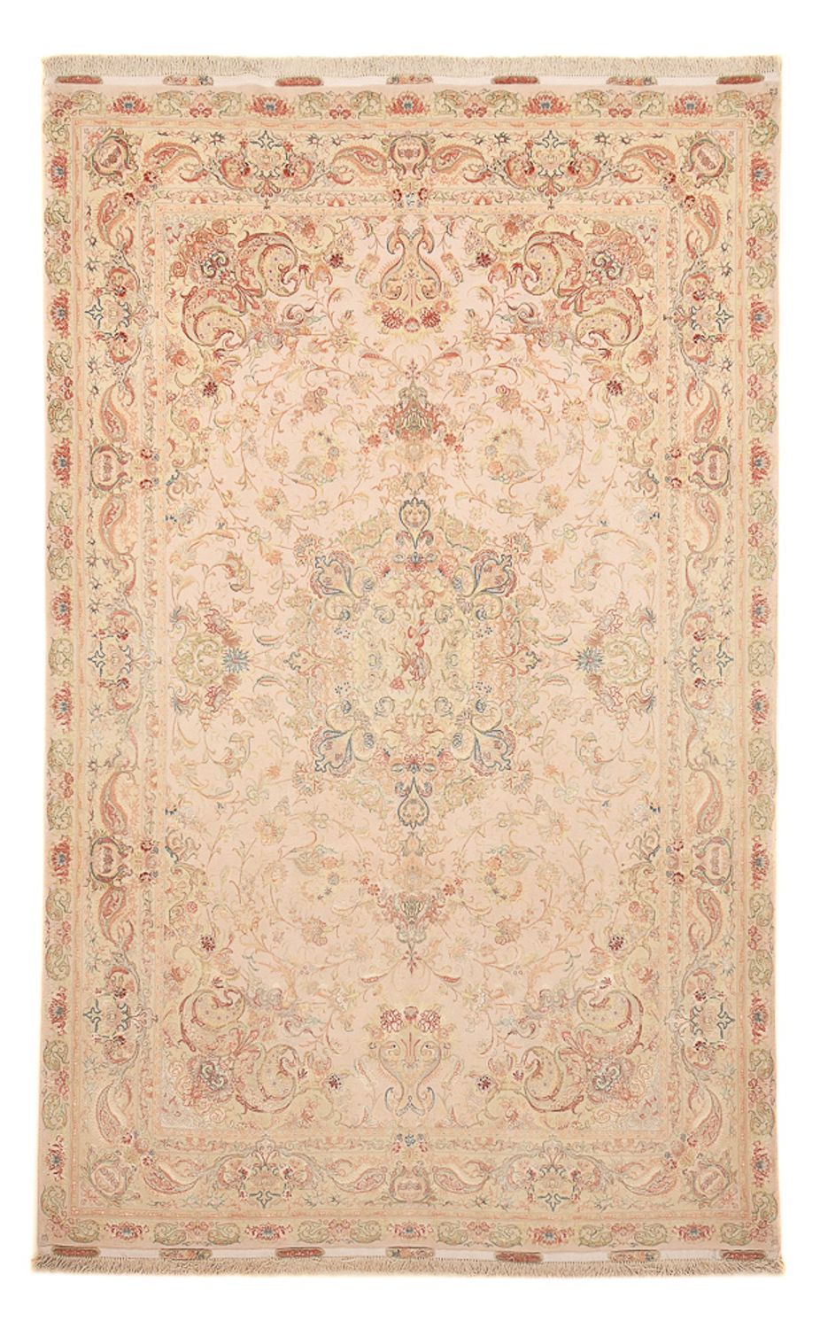 Perserteppich - Täbriz - Royal - 314 x 200 cm - hellbeige
