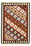 Kelim Teppich - Oriental - 145 x 100 cm - mehrfarbig