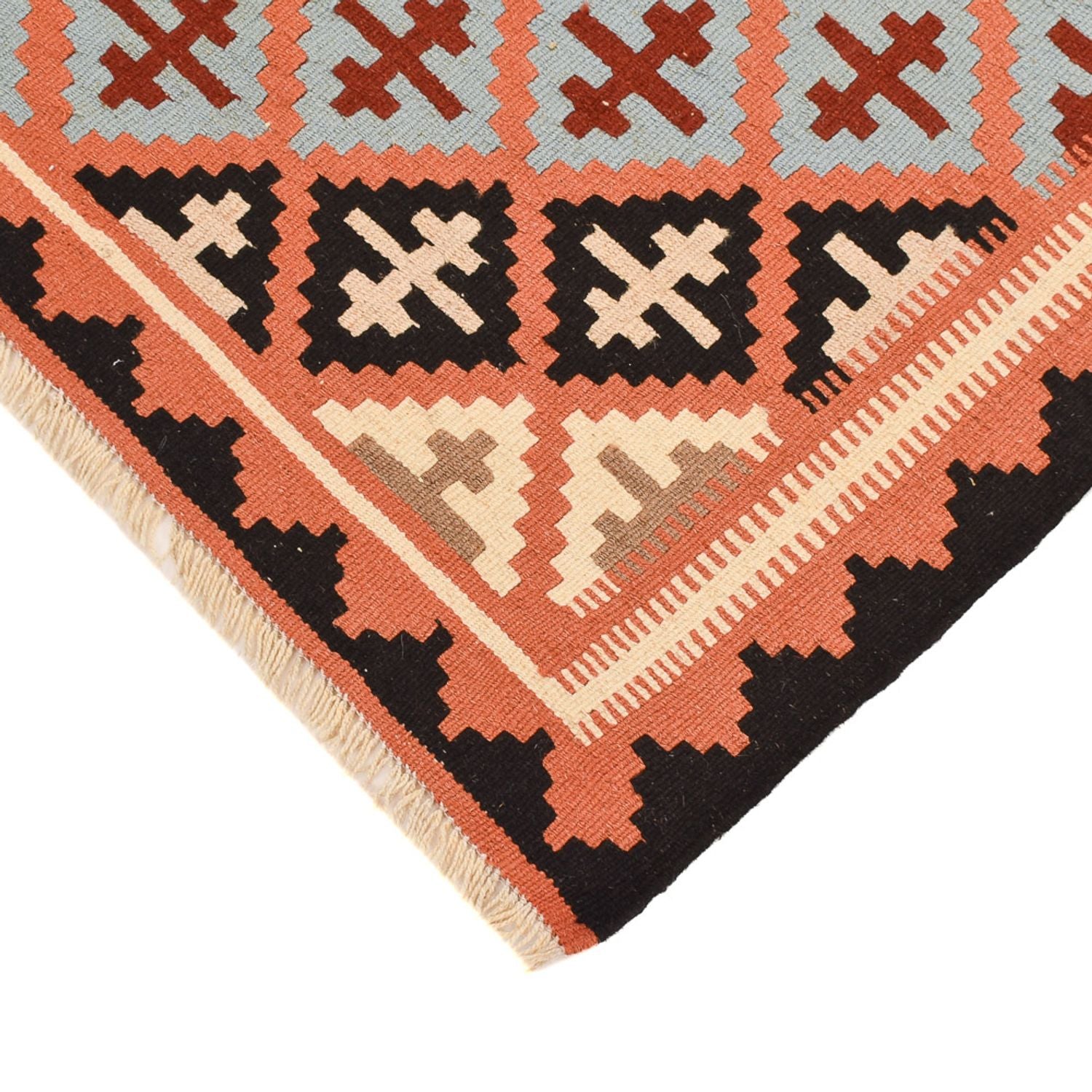 Kelim Teppich - Oriental - 145 x 98 cm - mehrfarbig