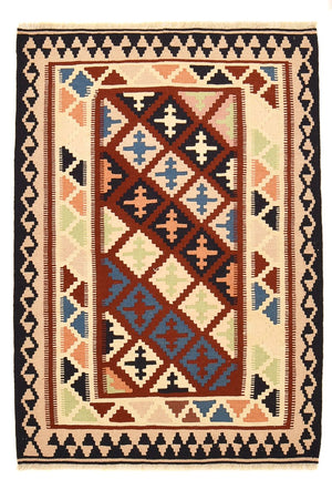 Kelim Teppich - Oriental - 147 x 102 cm - mehrfarbig