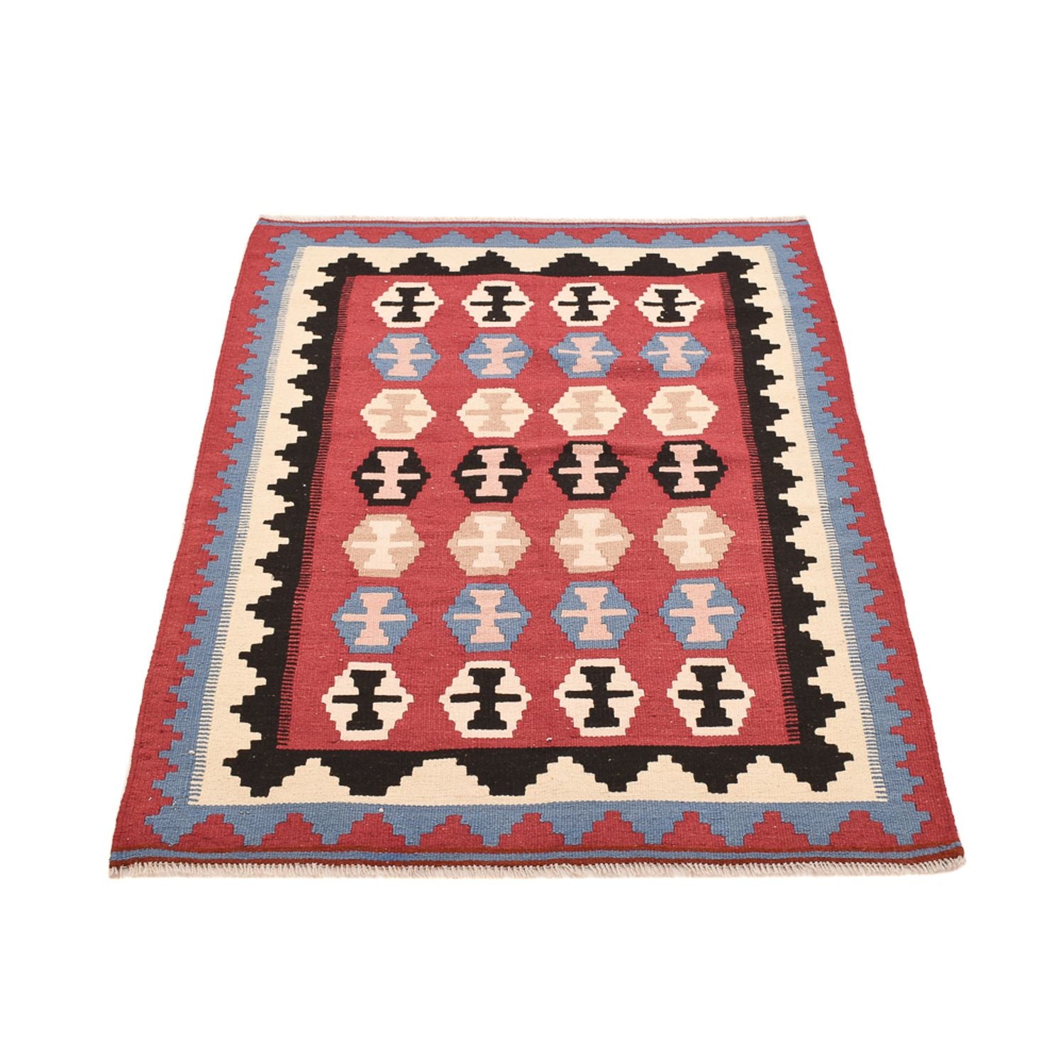 Kelim Teppich - Oriental - 150 x 98 cm - mehrfarbig