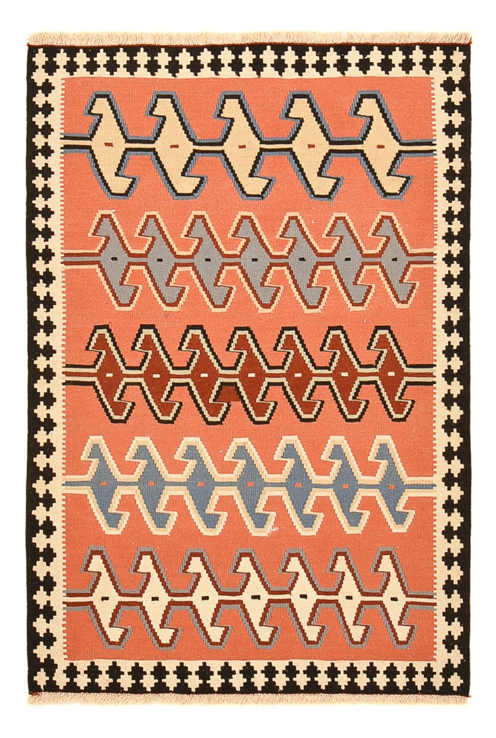 Kelim Teppich - Oriental - 152 x 104 cm - mehrfarbig