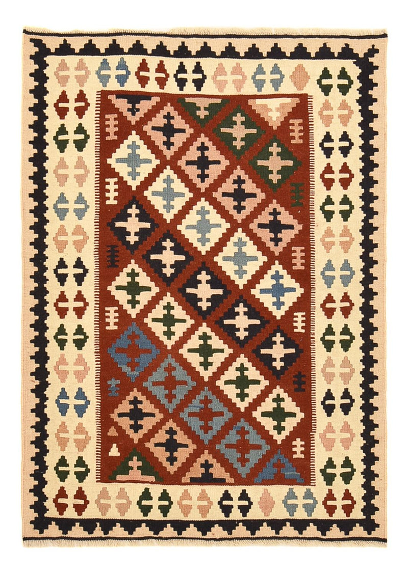 Kelim Teppich - Oriental - 142 x 100 cm - mehrfarbig
