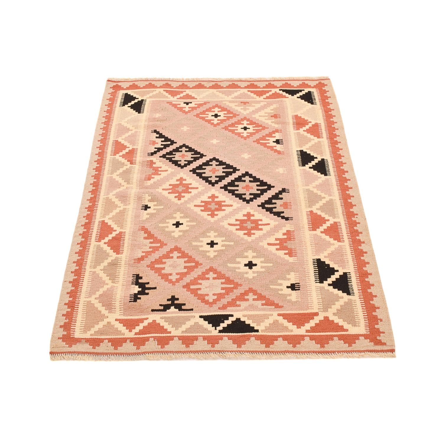 Kelim Teppich - Oriental - 150 x 100 cm - mehrfarbig