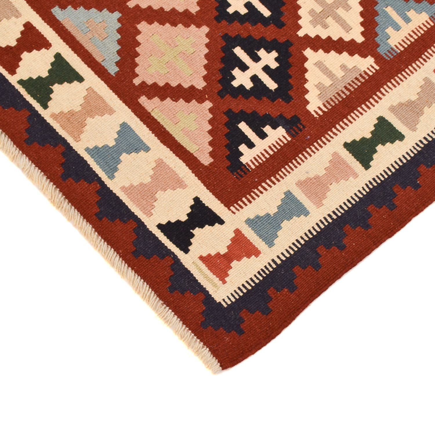 Kelim Teppich - Oriental - 150 x 100 cm - mehrfarbig