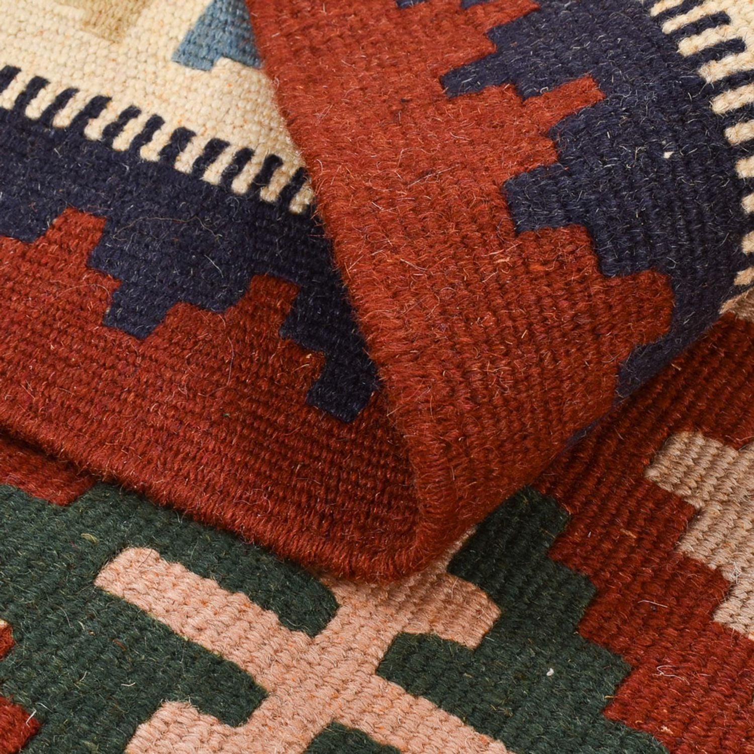 Kelim Teppich - Oriental - 150 x 100 cm - mehrfarbig