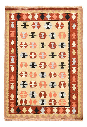 Kelim Teppich - Oriental - 152 x 107 cm - mehrfarbig