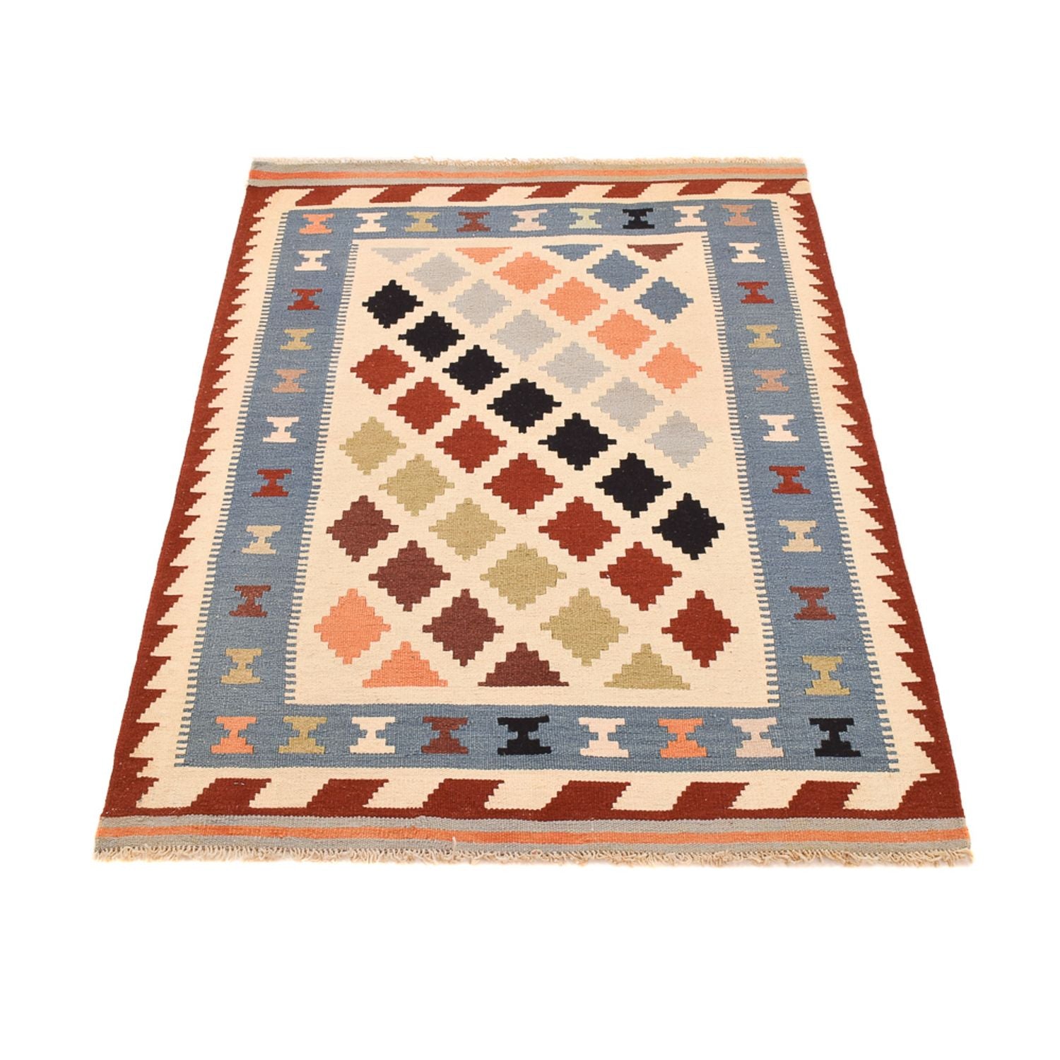 Kelim Teppich - Oriental - 147 x 100 cm - mehrfarbig