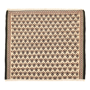 Kelim Teppich - Oriental - 85 x 82 cm - creme