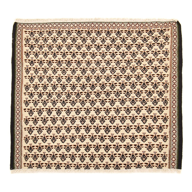 Kelim Teppich - Oriental - 85 x 82 cm - creme