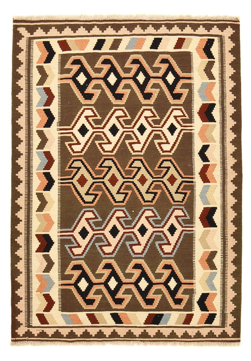 Kelim Teppich - Oriental - 145 x 104 cm - mehrfarbig