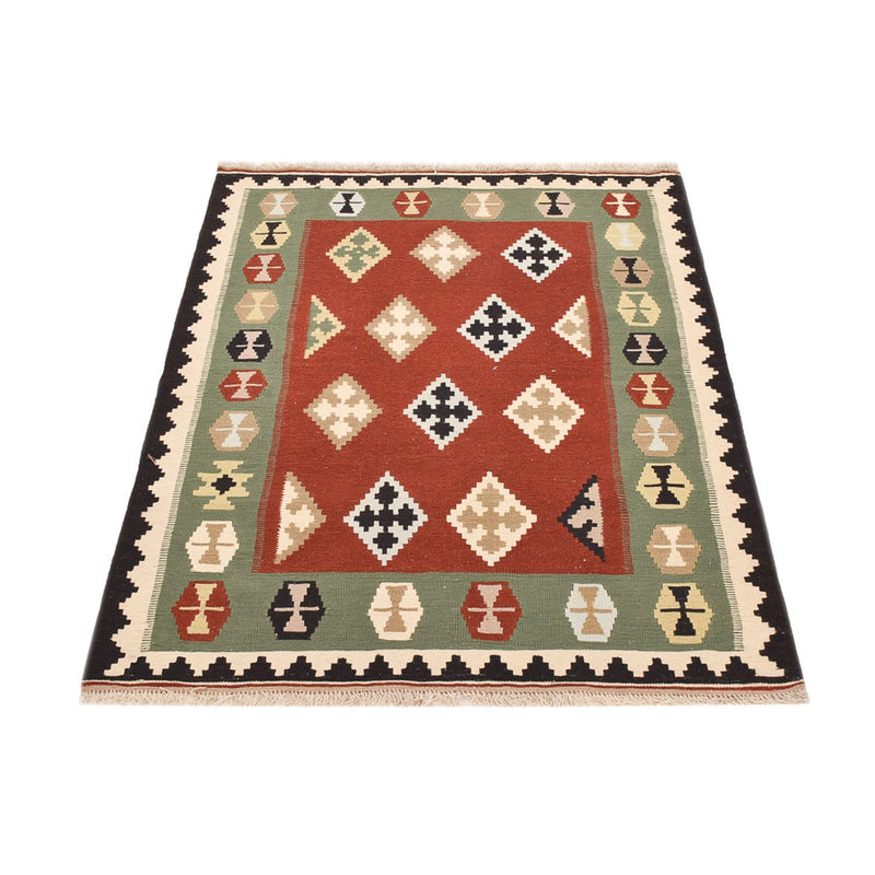 Kelim Teppich - Oriental - 146 x 110 cm - mehrfarbig