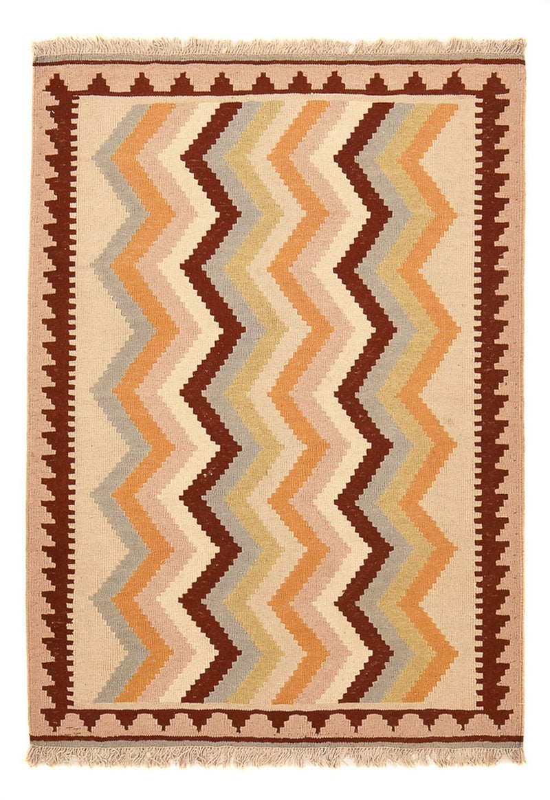 Kelim Teppich - Oriental - 150 x 110 cm - mehrfarbig