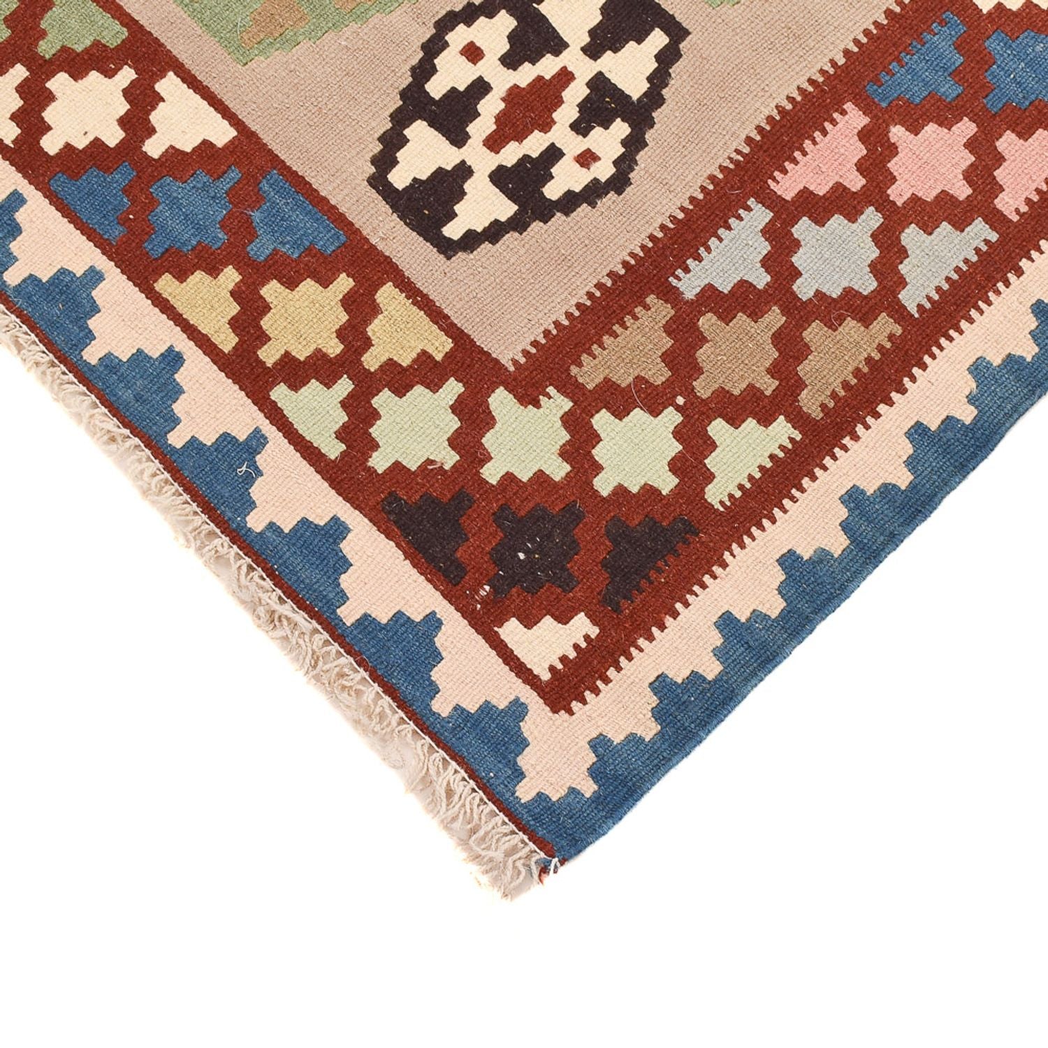 Kelim Teppich - Oriental - 146 x 103 cm - mehrfarbig