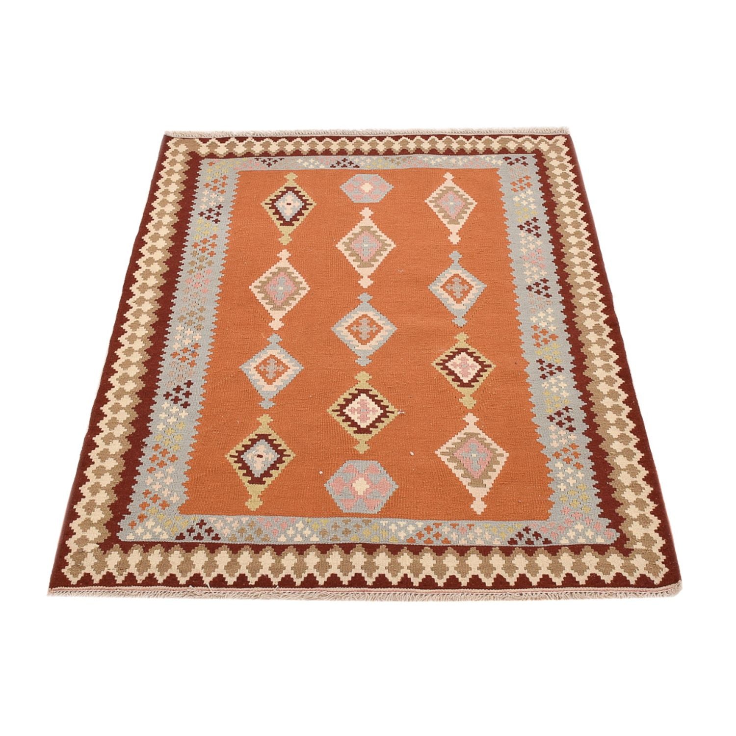 Kelim Teppich - Oriental - 146 x 106 cm - mehrfarbig