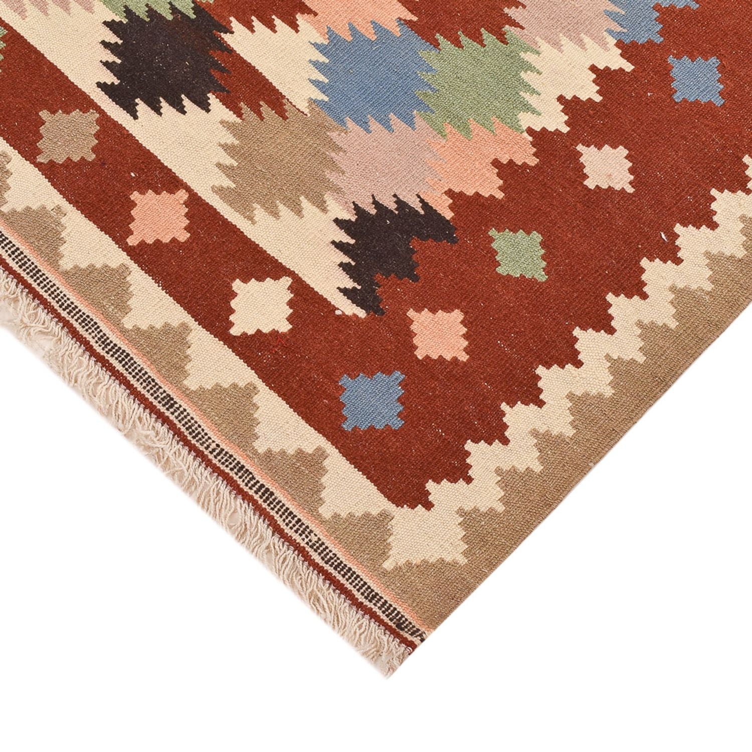 Kelim Teppich - Oriental - 150 x 105 cm - mehrfarbig