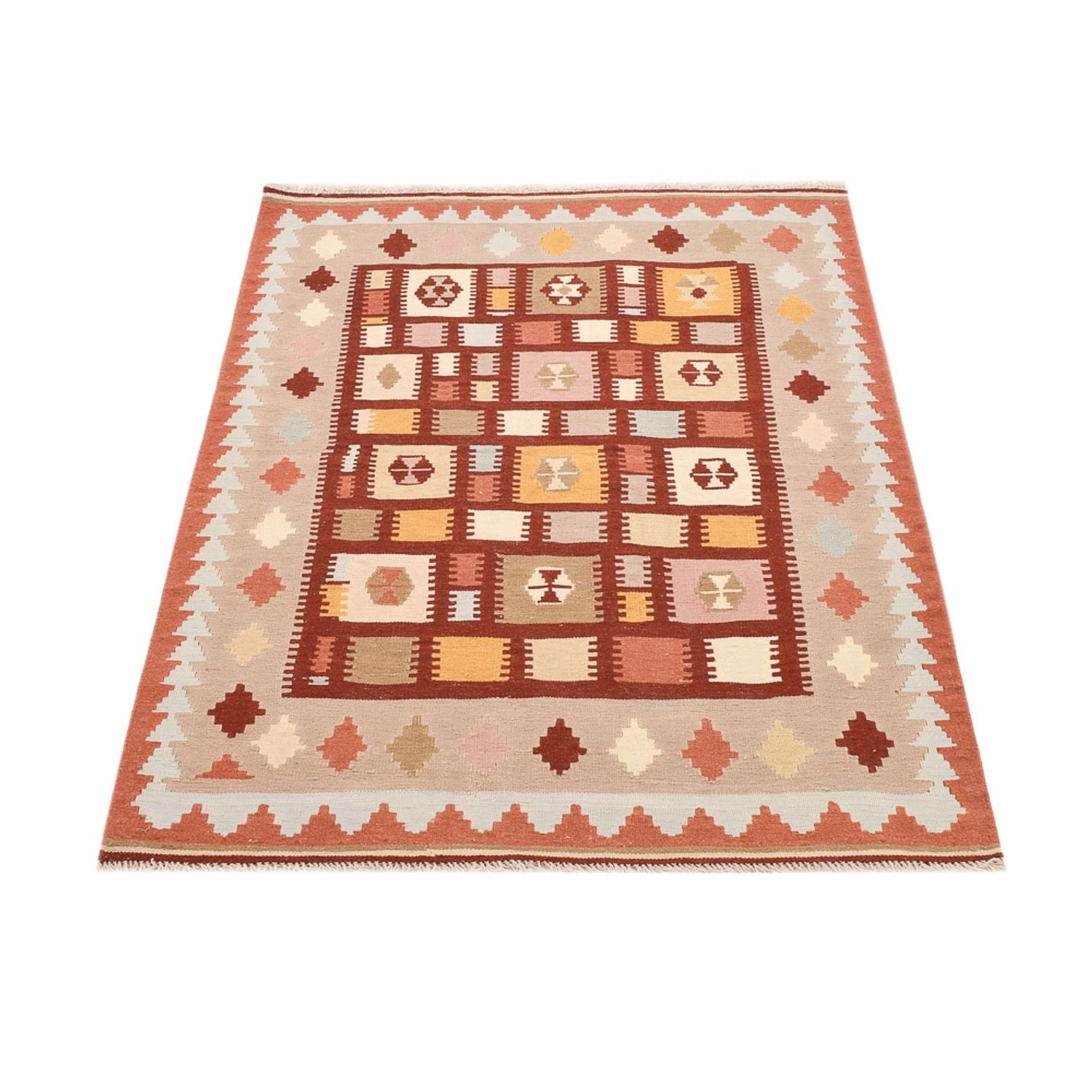 Kelim Teppich - Oriental - 147 x 103 cm - mehrfarbig