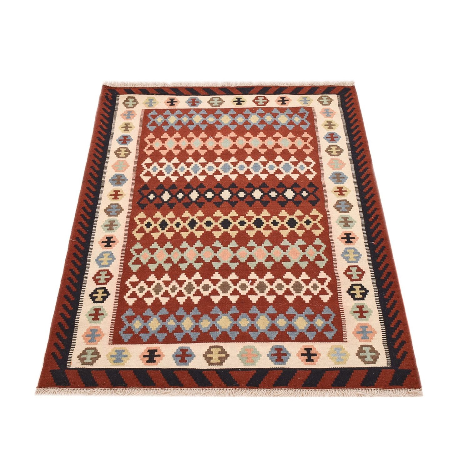 Kelim Teppich - Oriental - 148 x 100 cm - mehrfarbig