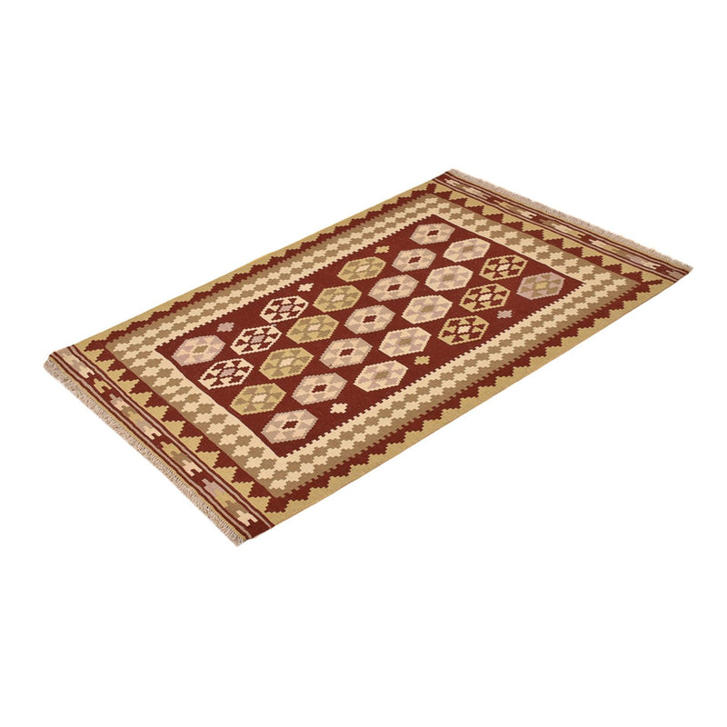 Kelim Teppich - Oriental - 155 x 100 cm - mehrfarbig