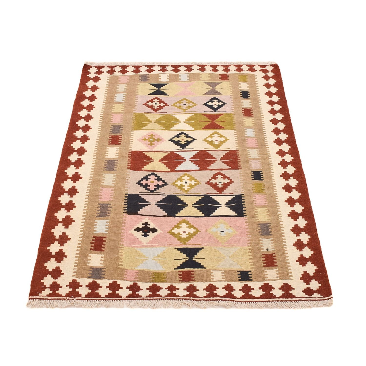 Kelim Teppich - Oriental - 150 x 102 cm - mehrfarbig