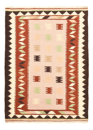 Kelim Teppich - Oriental - 142 x 102 cm - mehrfarbig