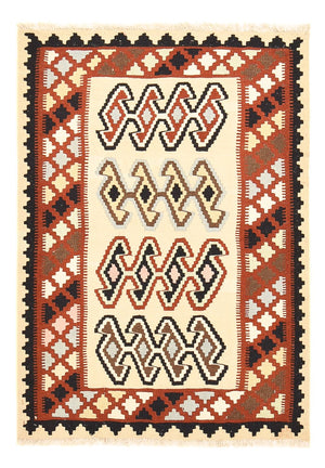 Kelim Teppich - Oriental - 148 x 105 cm - mehrfarbig